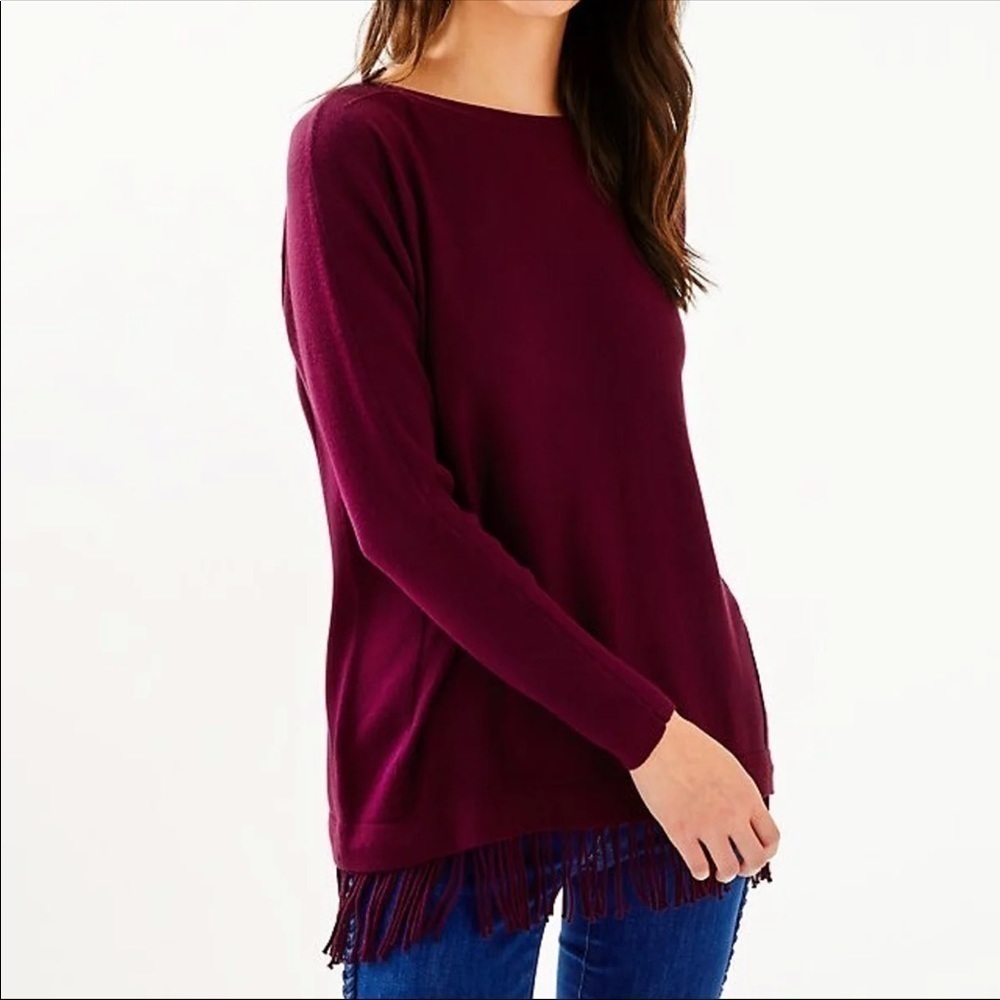 Lilly Pulitzer fringe Sweater